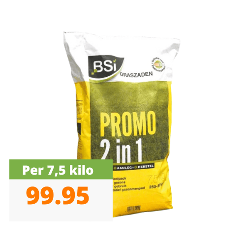 Foto van product BSI Promo 2-in-1 graszaden 7.5kg