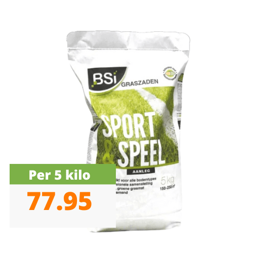 Foto van product bsi sport en speel graszaden 5 KG